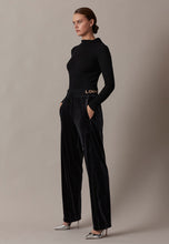 Lade das Bild in den Galerie-Viewer, Damen Samt Hose