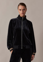 Lade das Bild in den Galerie-Viewer, Damen Samt Blouson